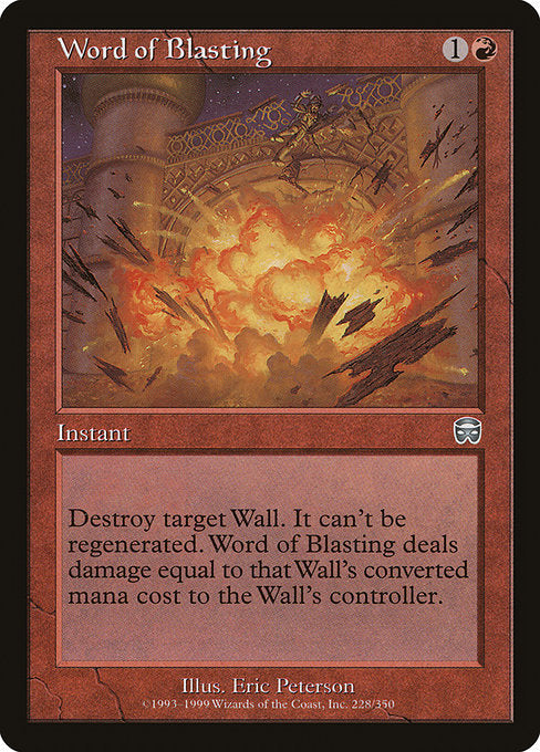 MMQ: Word of Blasting (Foil)