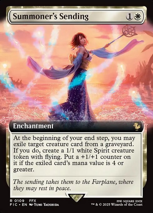 FIC: Summoner's Sending (Extended Art) (Foil)