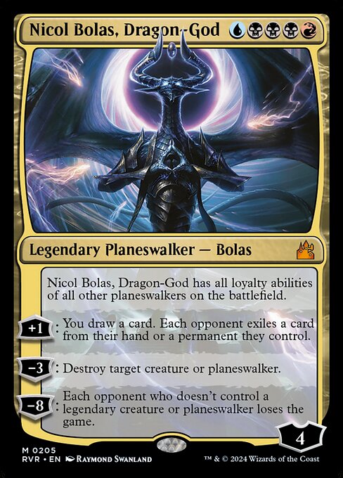 RVR: Nicol Bolas, Dragon-God (Foil)