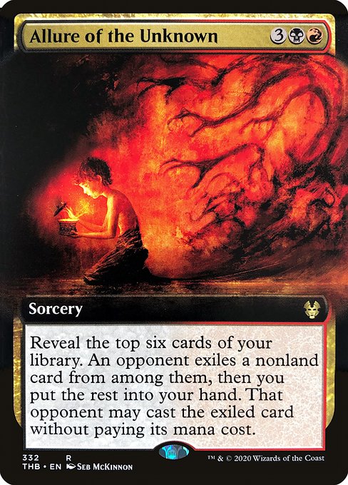 THB: Allure of the Unknown (Extended Art) (Foil)