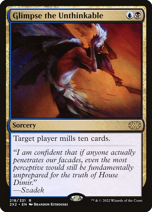 2X2: Glimpse the Unthinkable