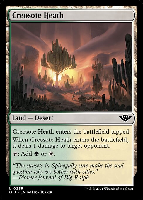 OTJ: Creosote Heath (Foil)