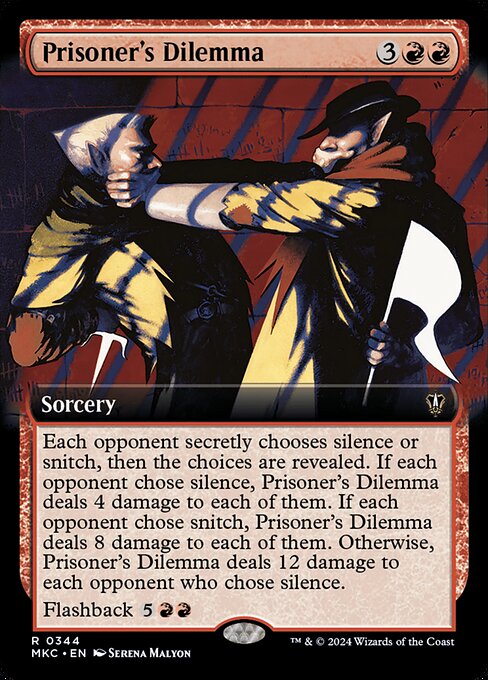 MKC: Prisoner's Dilemma (Extended Art)