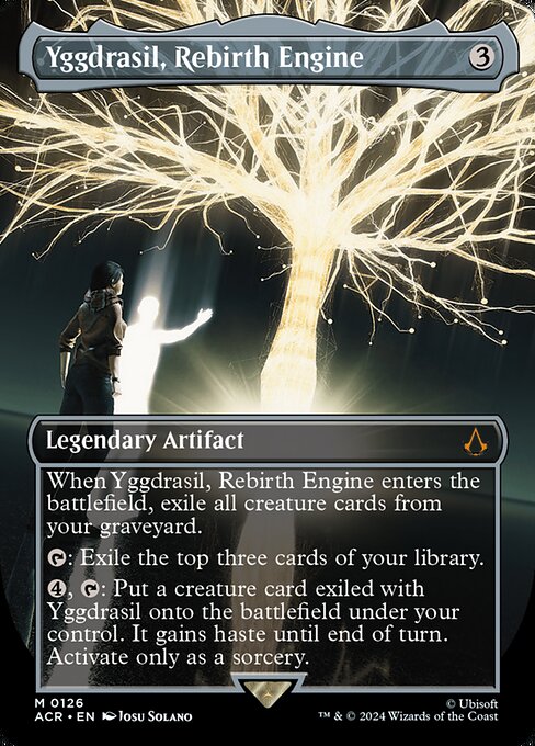ACR: Yggdrasil, Rebirth Engine (Borderless) (Foil)