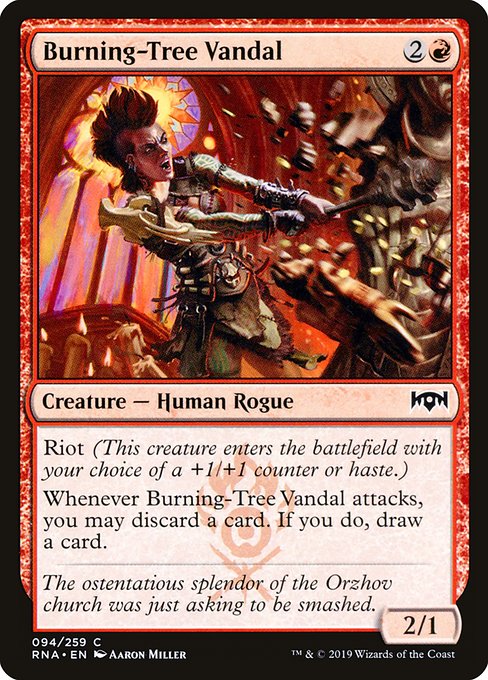 RNA: Burning-Tree Vandal (Foil)
