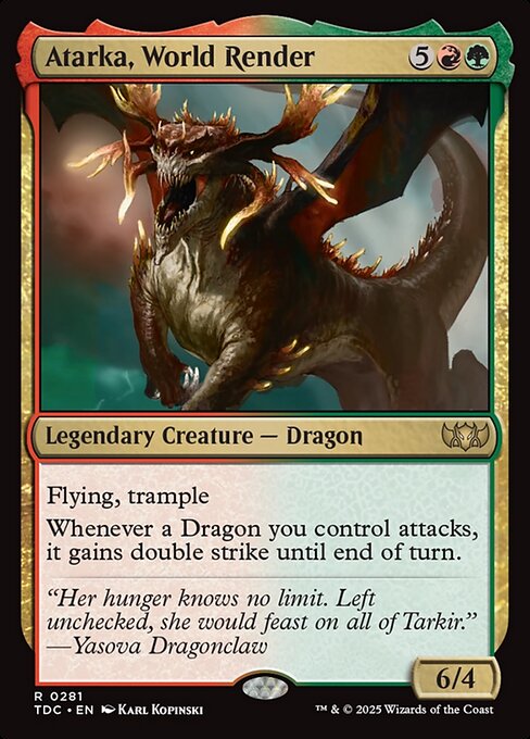 TDC: Atarka, World Render
