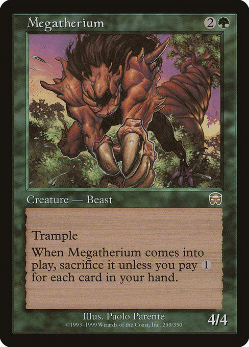 MMQ: Megatherium (Foil)