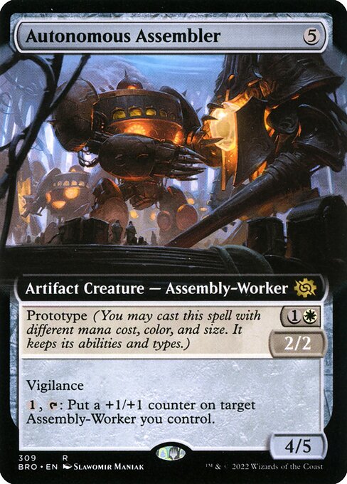 BRO: Autonomous Assembler (Extended Art)