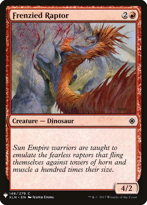 PLST: Frenzied Raptor