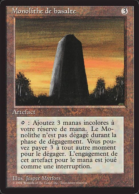 FBB: Basalt Monolith