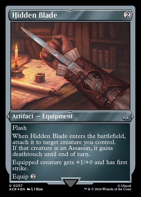 ACR: Hidden Blade (Foil Etched)