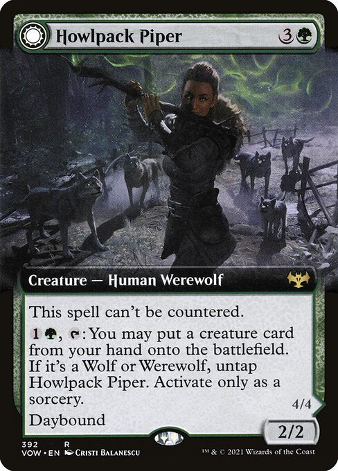 VOW: Howlpack Piper (Extended Art) (Foil)