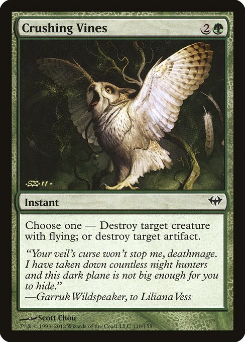 DKA: Crushing Vines (Foil)