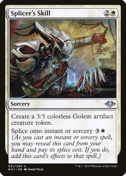 MH1: Splicer's Skill (Foil)