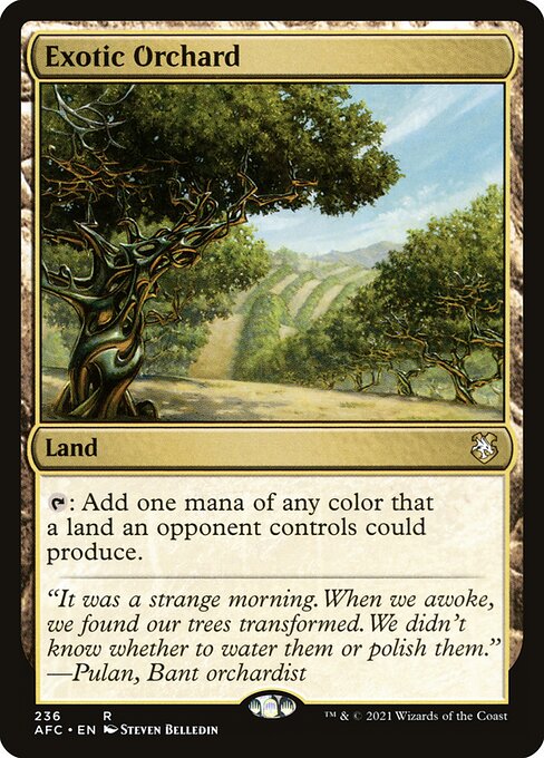 AFC: Exotic Orchard