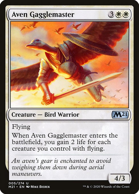 M21: Aven Gagglemaster (Foil)
