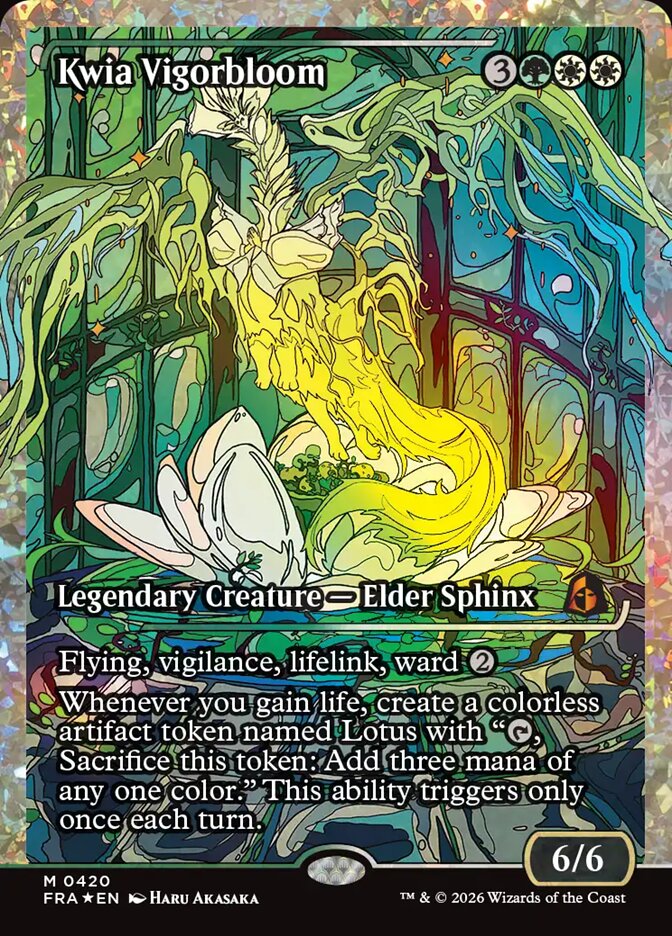 FRA: Kwia Vigorbloom (Showcase) (Fracture Foil) (0420)