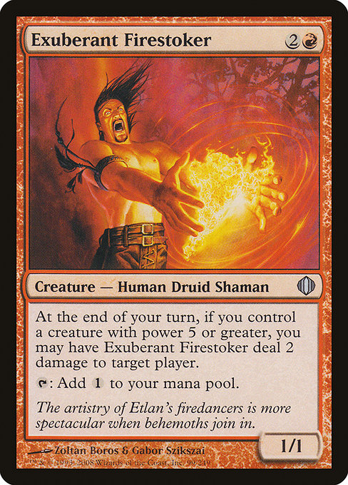 ALA: Exuberant Firestoker