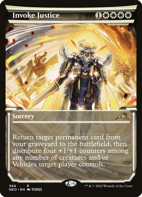 NEO: Invoke Justice (Showcase) (Foil)