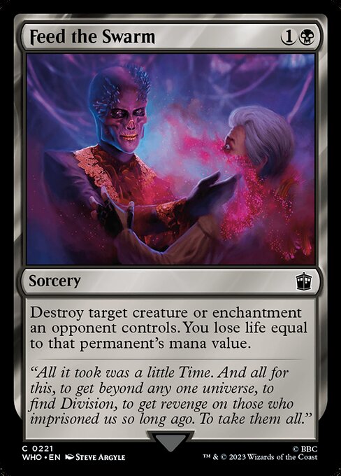 WHO: Feed the Swarm (Foil)