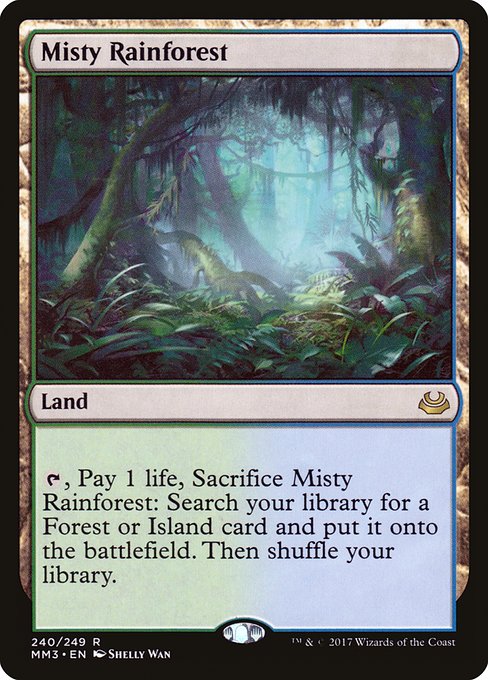 MM3: Misty Rainforest (Foil)