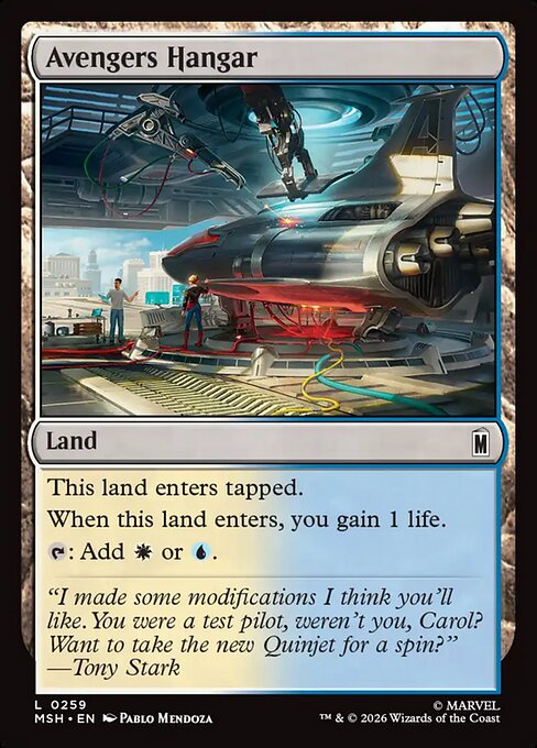 MSH: Avengers Hangar (Foil)