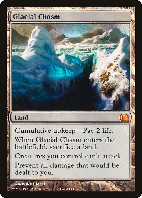 V12: Glacial Chasm (Foil)