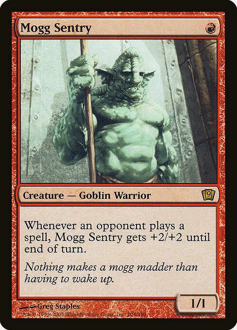 9ED: Mogg Sentry (Foil)