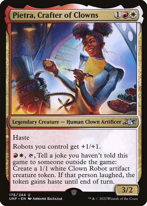 UNF: Pietra, Crafter of Clowns (Foil)