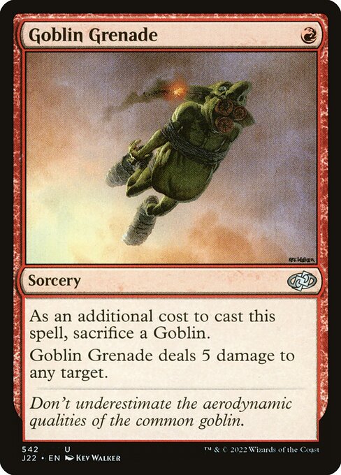 J22: Goblin Grenade