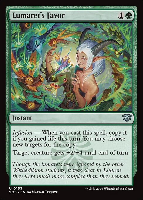 SOS: Lumaret's Favor (Foil)