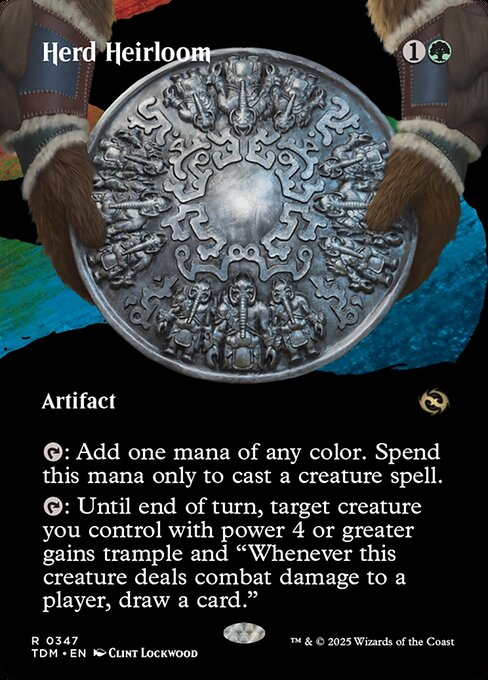 TDM: Herd Heirloom (Borderless) (Foil)