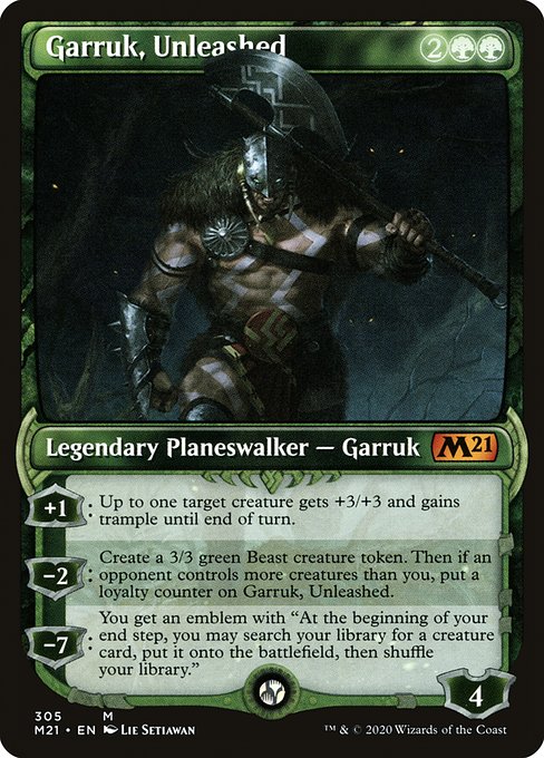 M21: Garruk, Unleashed (Showcase)