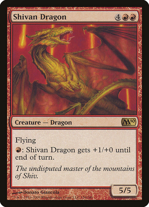 M10: Shivan Dragon (Foil)