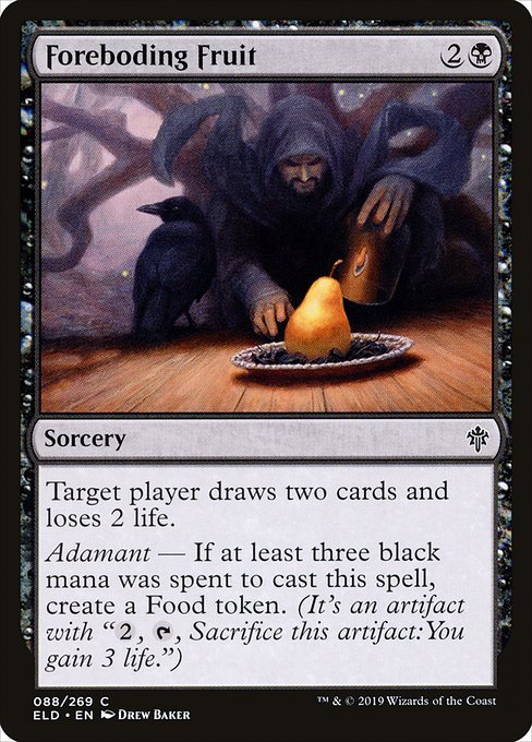 ELD: Foreboding Fruit (Foil)