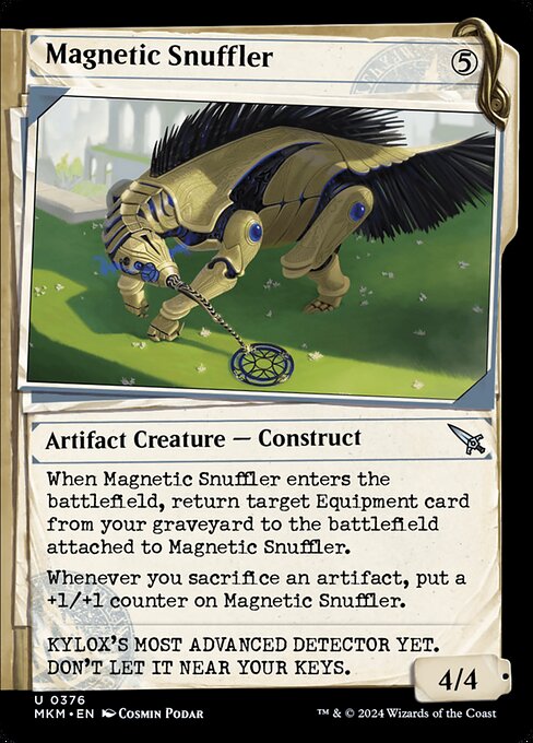 MKM: Magnetic Snuffler (Showcase) (Foil)
