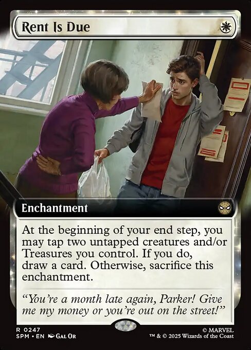 SPM: Rent Is Due (Extended Art) (Foil)
