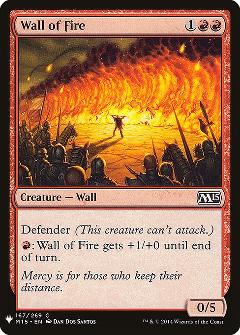 PLST: Wall of Fire