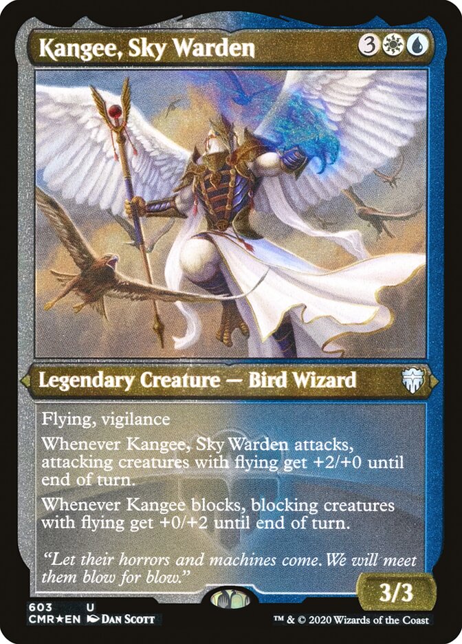 Kangee, Sky Warden (Foil Etched) [Foil] :: CMR