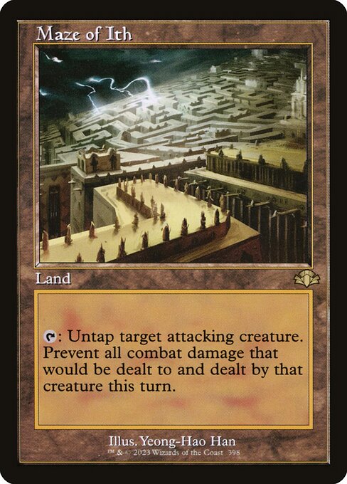 DMR: Maze of Ith (Retro Frame)