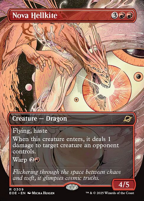 EOE: Nova Hellkite (Borderless) (Foil)