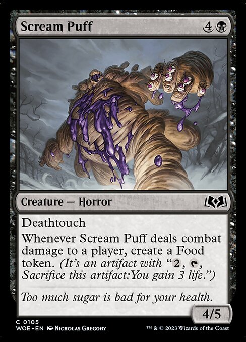WOE: Scream Puff (Foil)