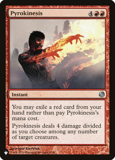 PLST: Pyrokinesis