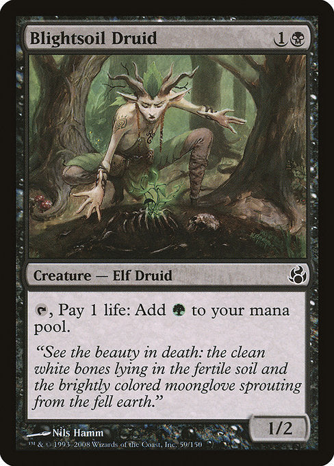 MOR: Blightsoil Druid (Foil)