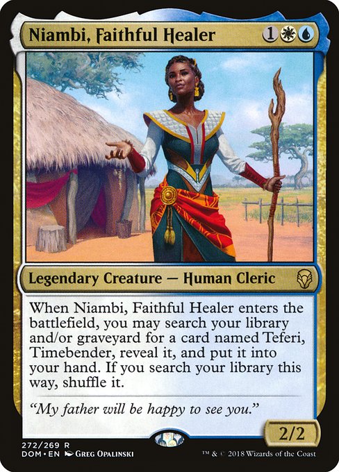 DOM: Niambi, Faithful Healer