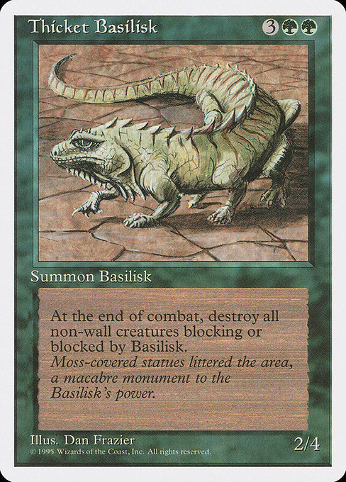 4ED: Thicket Basilisk