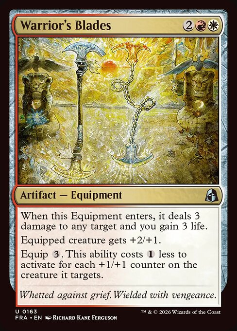 FRA: Warrior's Blades