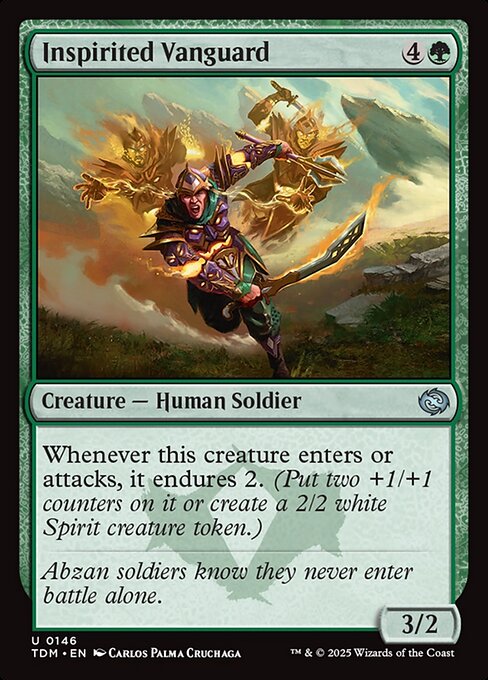 TDM: Inspirited Vanguard (Foil)