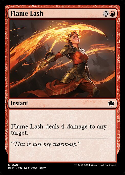 BLB: Flame Lash