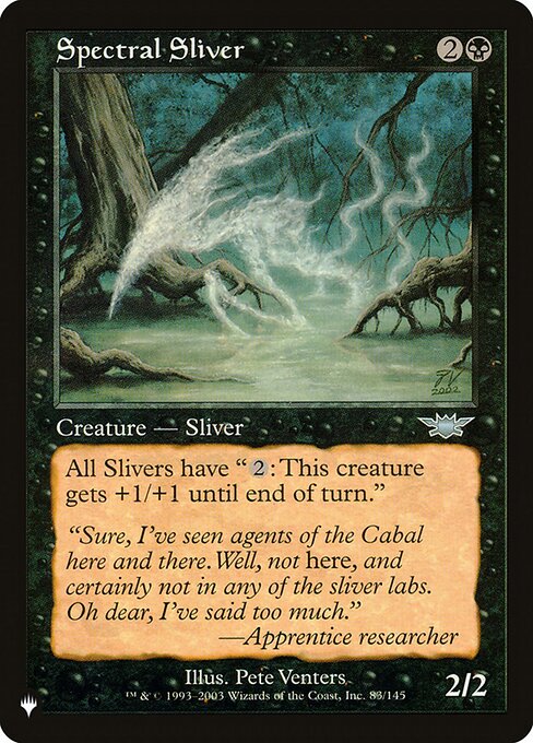 PLST: Spectral Sliver